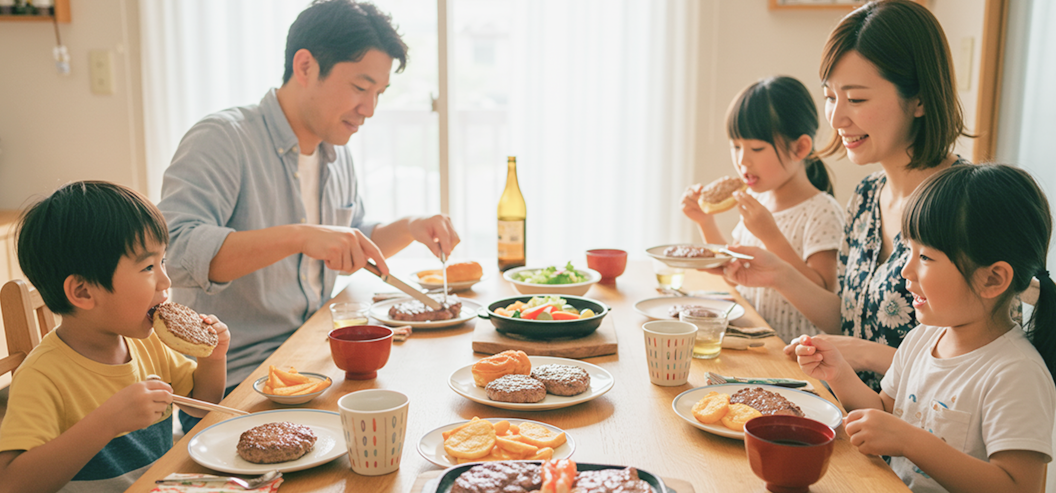 家族の夕食に、手軽で贅沢な一品として。
