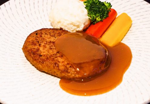 美味しいも、健康も。「SOY格ハンバーグ」