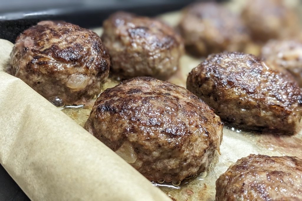 ハンバーグ オーブン