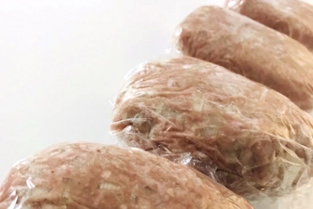 ハンバーグ 保存